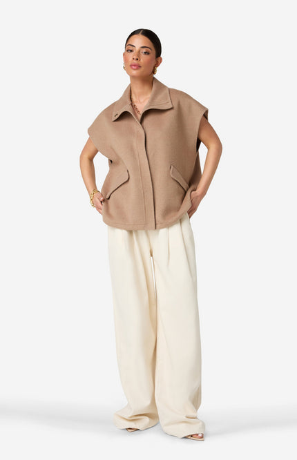 Ibana Jacket Junie Terra Beige Stretchshop.nl