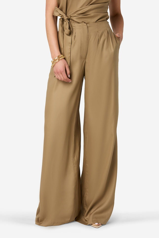 Ibana Broek Pavira Terra Beige Stretchshop.nl