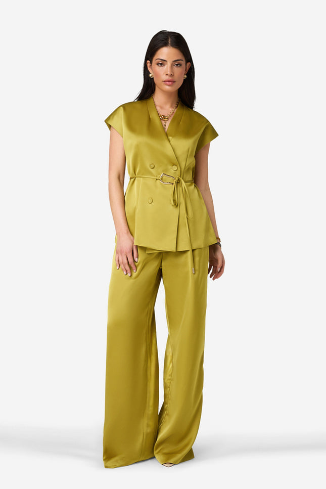 Ibana Broek Peja Gold Green Stretchshop.nl