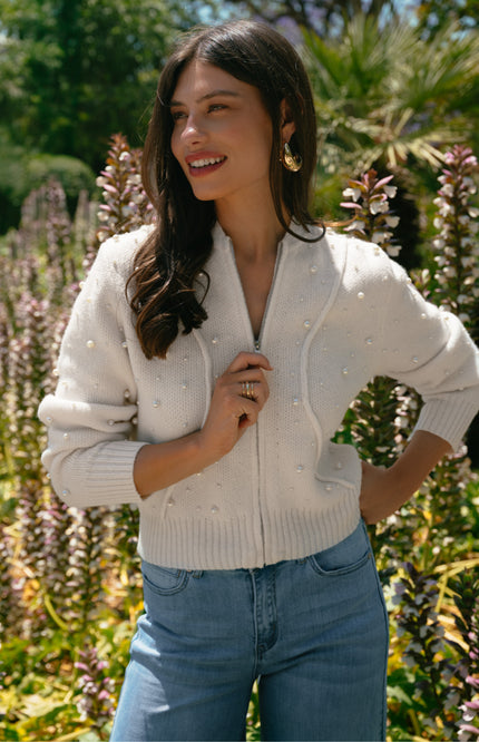 Vest Nancy Knitting Wool White