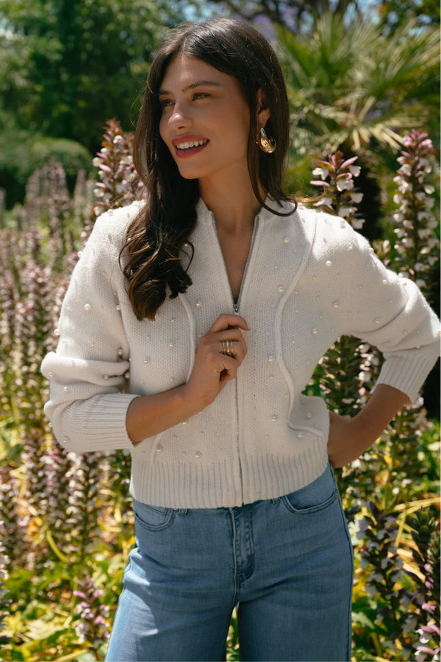 Vest Nancy Knitting Wool White