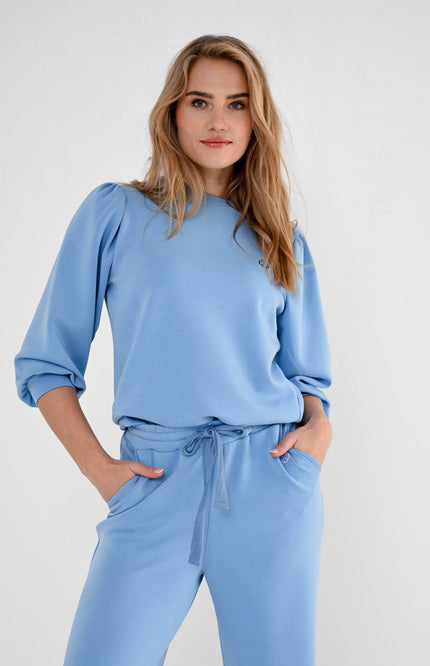 Maicazz Top Madrid Illusion Blue Stretchshop.nl