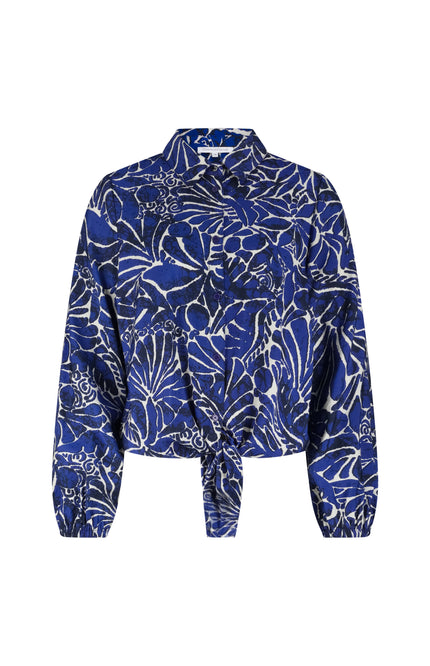Tramontana Blouse Ink Bloom Print C31-19-301 1 Stretchshop.nl