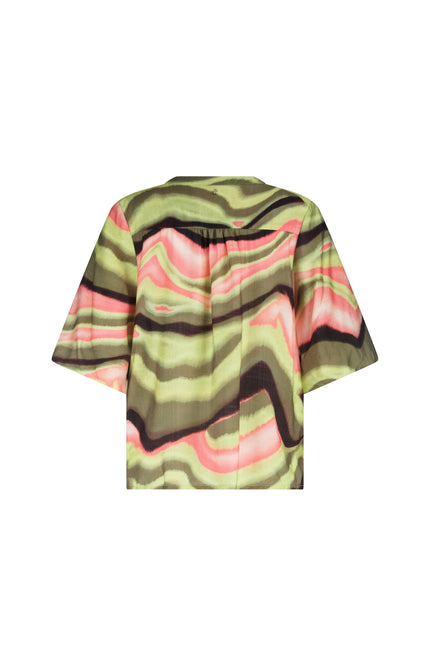 Tramontana Blouse Sunset Desert Print Multi Colours C18-19-301 2 Stretchshop.nl