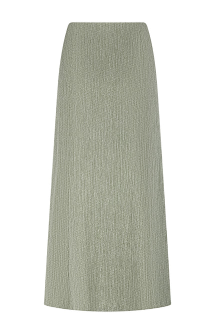 Tramontana Rok Crinkled Maxi Aloe Melange E02-19-201 2 Stretchshop.nl