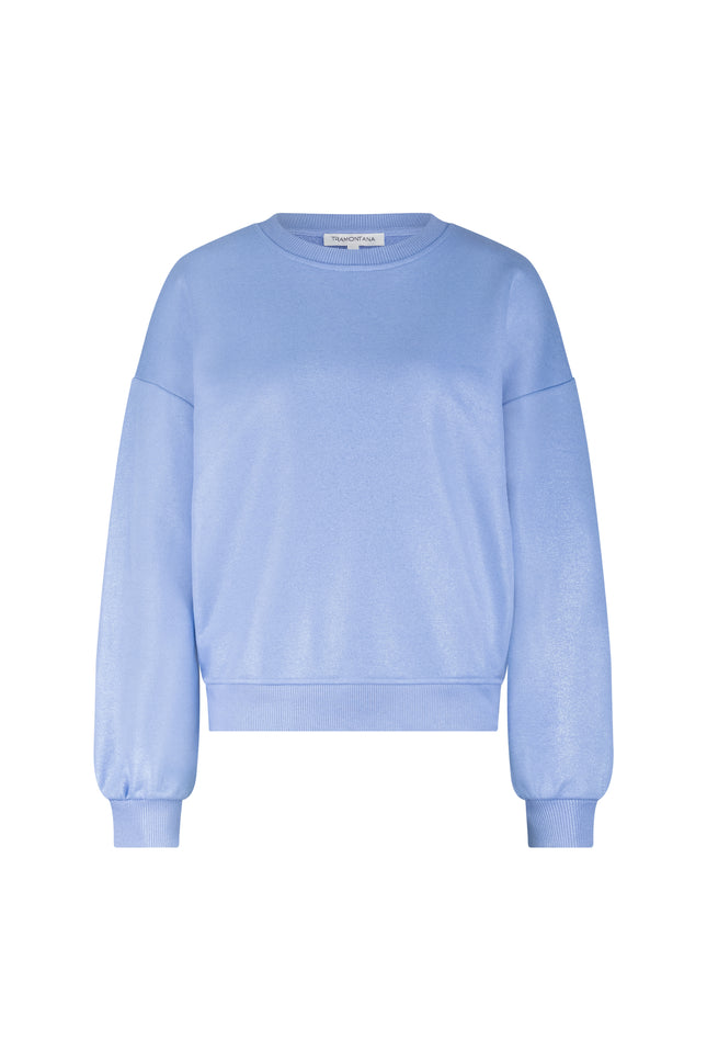 Tramontana Sweater Coated Breezy Blue D03-19-601 1 Stretchshop.nl