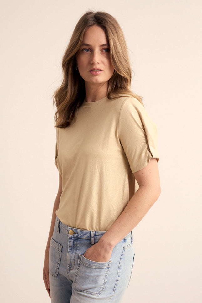 Tramontana T-shirt Coated Pebble D02-19-401 1 Stretchshop.nl