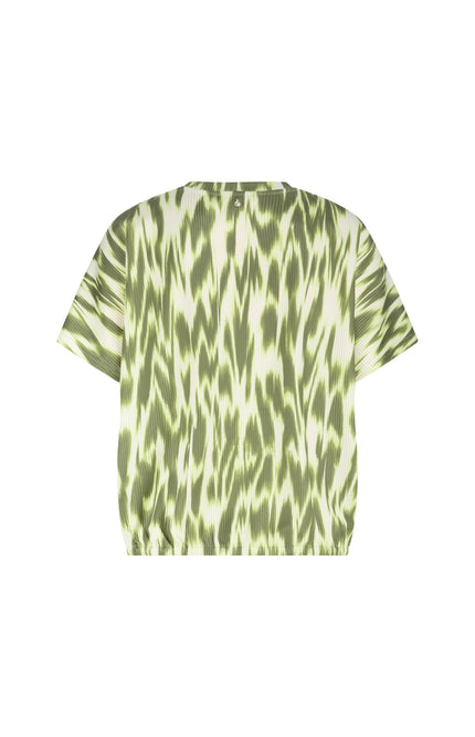 Tramontana Top Green Fade Print Aloe C15-19-401 2 Stretchshop.nl