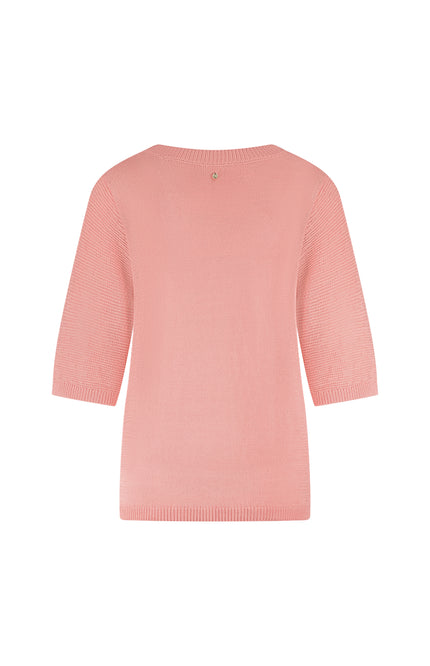 Tramontana Trui Slub Yarn Peach Infusion Y07-19-601 2 Stretchshop.nl