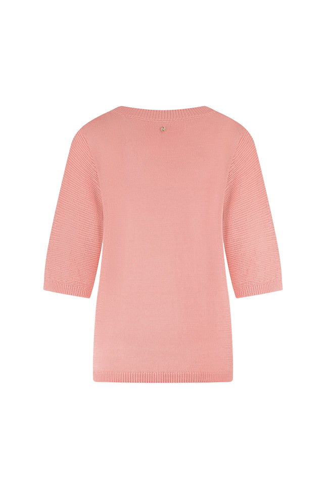 Tramontana Trui Slub Yarn Peach Infusion Y07-19-601 2 Stretchshop.nl