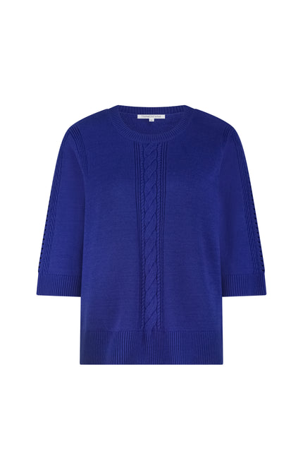 Tramontana Trui Wide-Sleeve Ink Y02-19-601 1 Stretchshop.nl