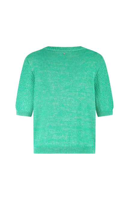 Tramontana Vest Fancy Yarn Emerald Y08-19-701 1 Stretchshop.nl