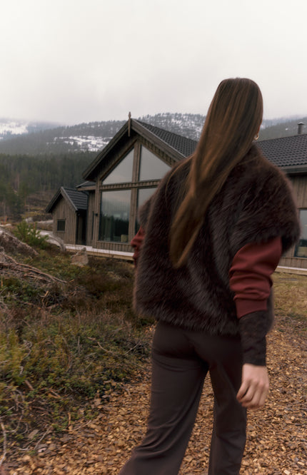 Jacket Jenna Dark Brown L49-101-3562