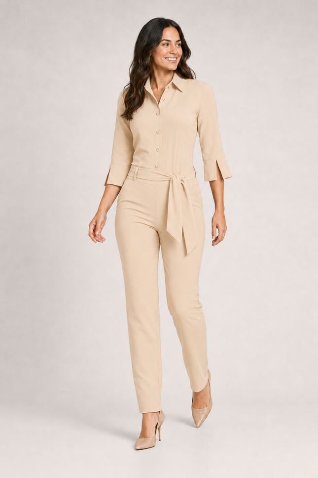 Travel Jumpsuit Sand 202033