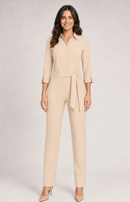 Travel Jumpsuit Sand 202033