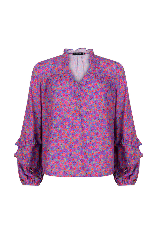 Ydence Blouse Ellie Multi Flower Stretchshop.nl