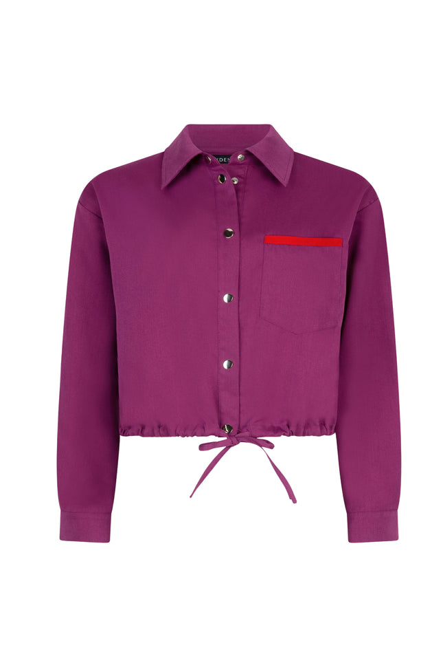 Blouse Kess Fuchsia Purple Red