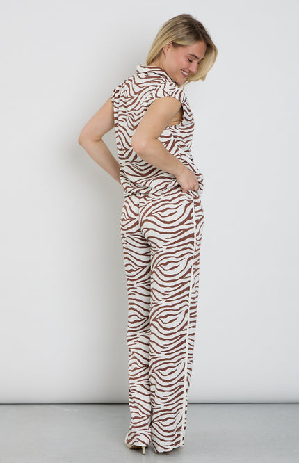 Ydence Broek Lulu Zebra Tall Stretchshop.nl