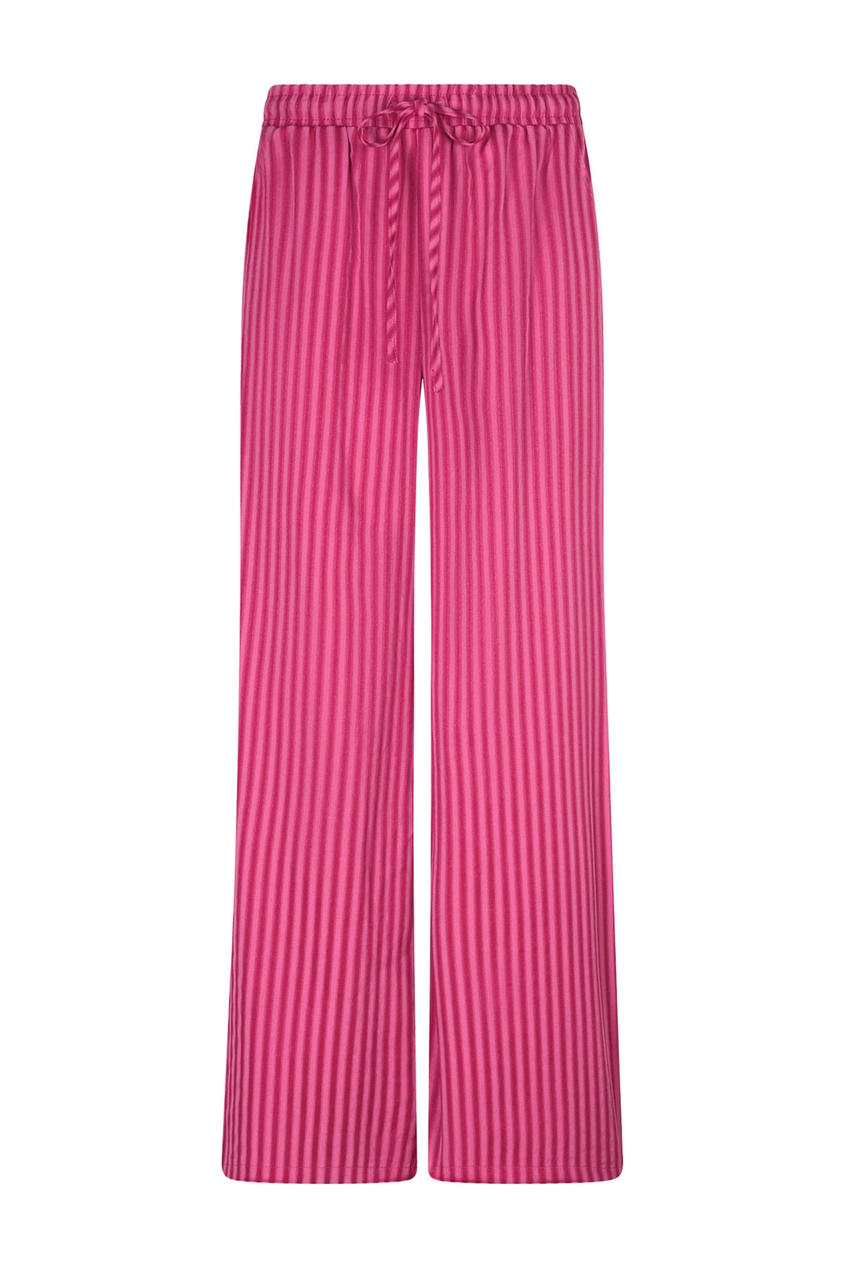 Roze Thirza broek van Ydence met een comfortabele pasvorm en elastische tailleband.