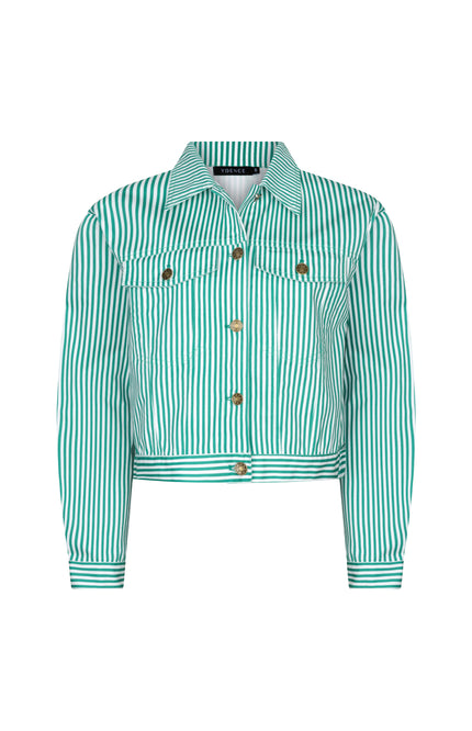 Ydence Jacket Kalina Sea Green Stretchshop.nl