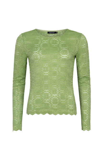 Ydence Top Loiza Green Stretchshop.nl