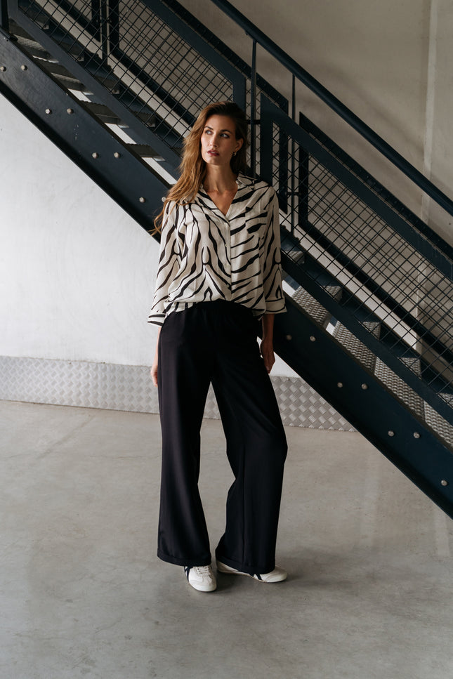 Zizo Broek Harper Black Stretchshop.nl