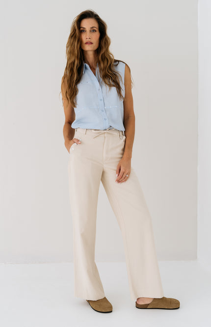 Zizo Broek Noah Sand Stretchshop.nl