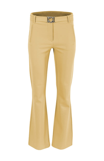 Zizo Broek Pia Solar Yellow Stretchshop.nl