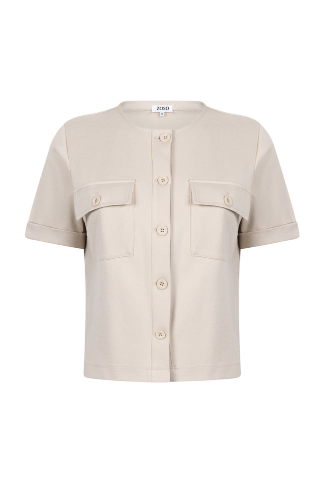 Zoso Blazer Astrid Sand 251 Stretchshop.nl