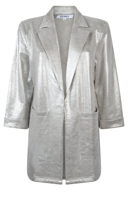 Zoso Blazer wonder silver 245 Stretchshop.nl