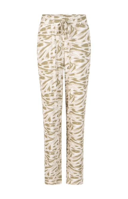 Zoso Broek Chantal Green Sand 252 Stretchshop.nl