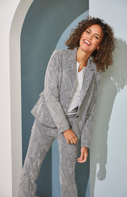 Zoso Broek Ciska Navy 251 Stretchshop.nl