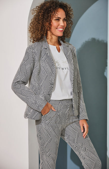 Zoso Broek Ciska Navy 251 Stretchshop.nl