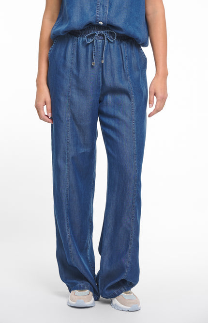 Zoso Broek Farah Dark Denim 261 Stretchshop.nl