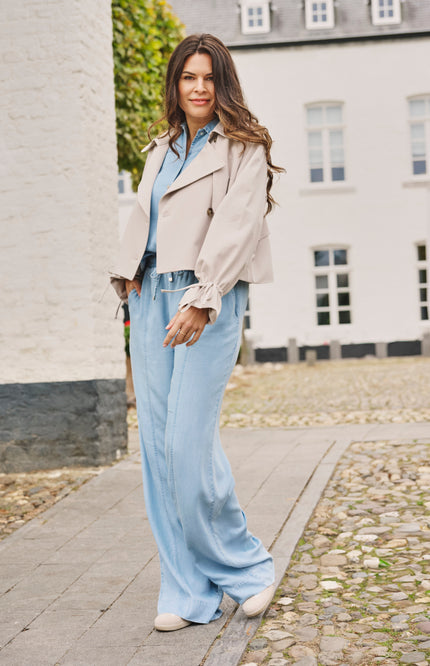 Zoso Broek Farah Light Denim 261 Stretchshop.nl