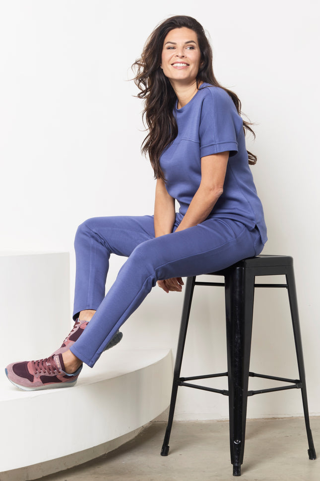 Zoso Broek Marleen Blue 261 Stretchshop.nl