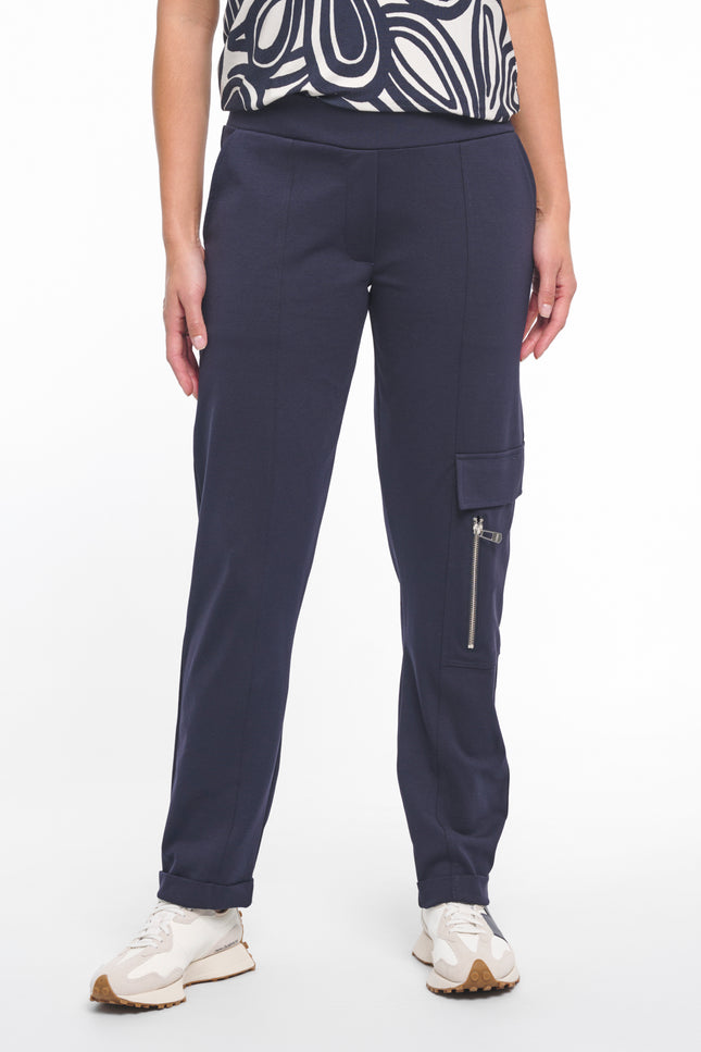 Zoso Broek Paloma Navy 261 Stretchshop.nl