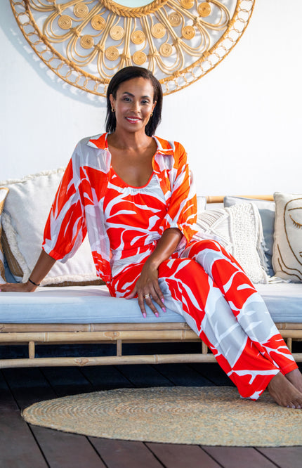 Zoso Broek Reality Orange Sand 253 Stretchshop.nl