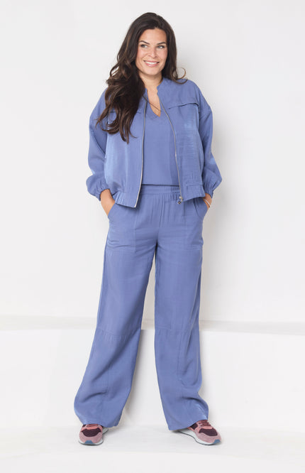 Zoso Broek Telma Blue 261 Stretchshop.nl