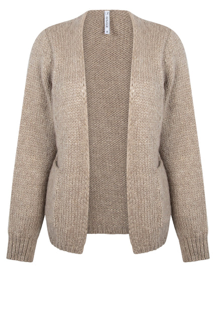 Zoso Cardigan Lois Greige 245 Stretchshop.nl