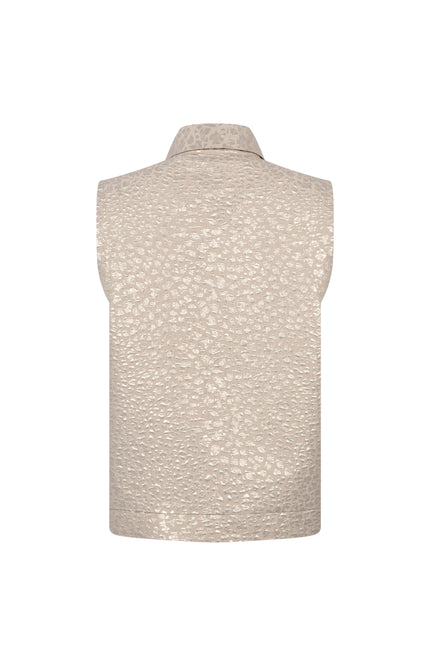 Zoso Gilet Melanie Sand 252 Stretchshop.nl