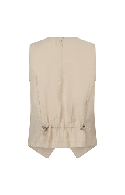 Zoso Gilet Mila Sand 252 Stretchshop.nl