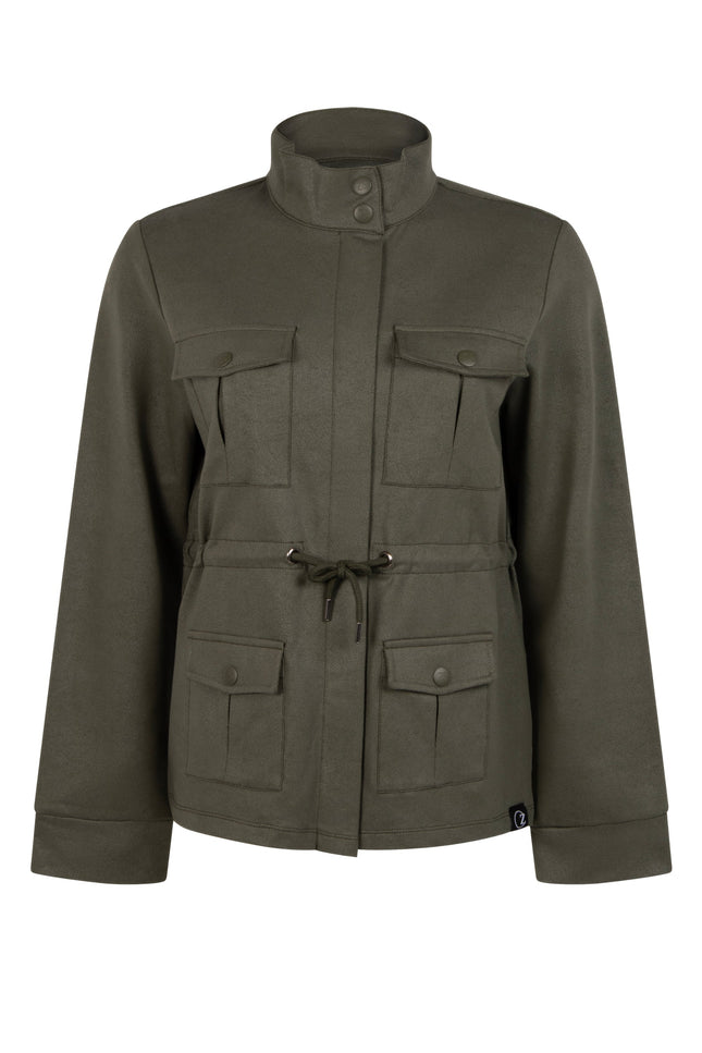 Zoso Jacket romy army 244 Stretchshop.nl