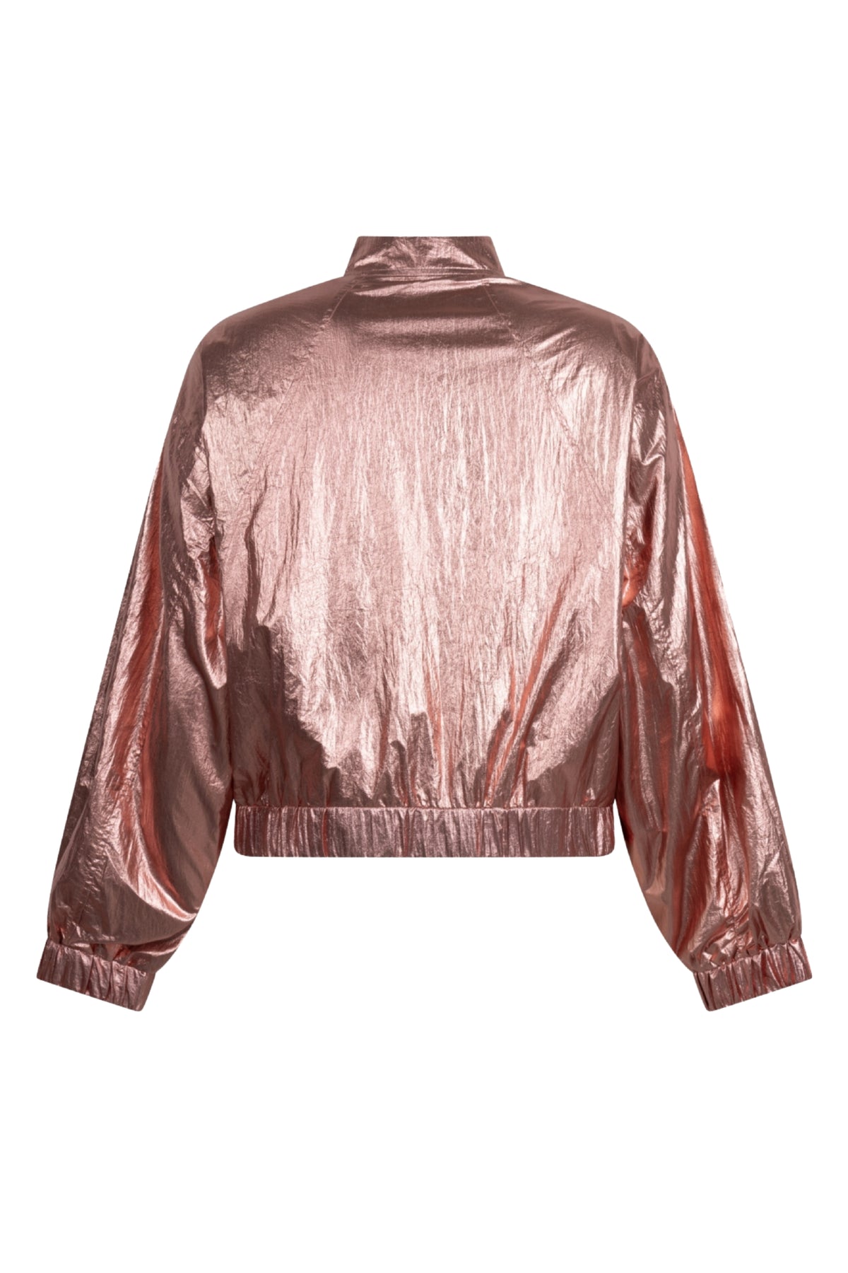 Zoso Jacket Zoe Desert Rose 261, lichtroze damesjas met capuchon en ritssluiting, stijlvolle en comfortabele buitenjas.