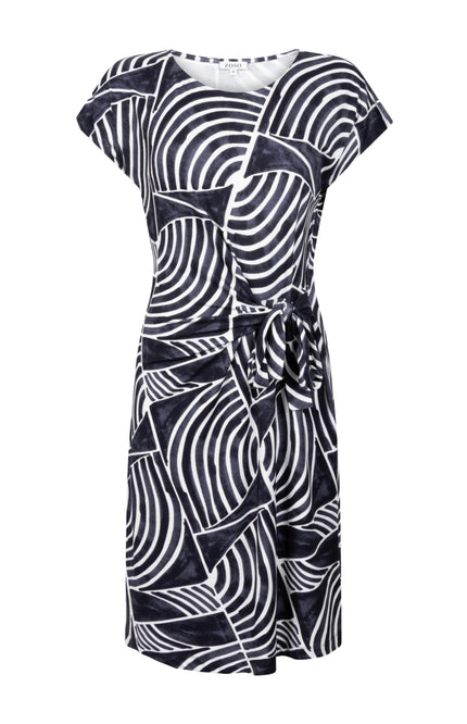 Zoso Jurk Claire Navy 262 Stretchshop.nl