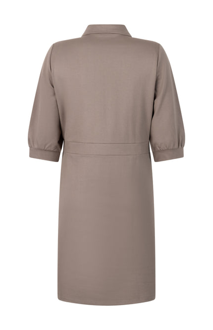 Zoso Jurk Vera Taupe 251 Stretchshop.nl