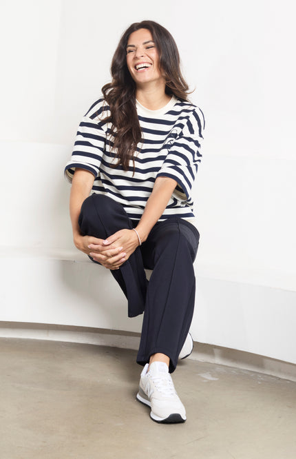 Zoso Sweater Melissa Kit Night Blue 261 Stretchshop.nl