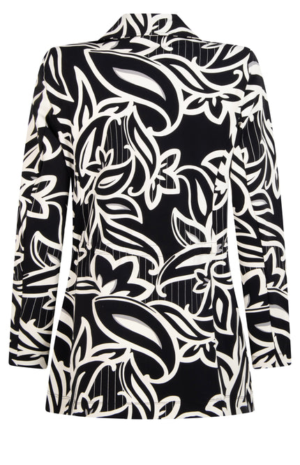 Zoso Travel blazer charly black ivory 244 Stretchshop.nl