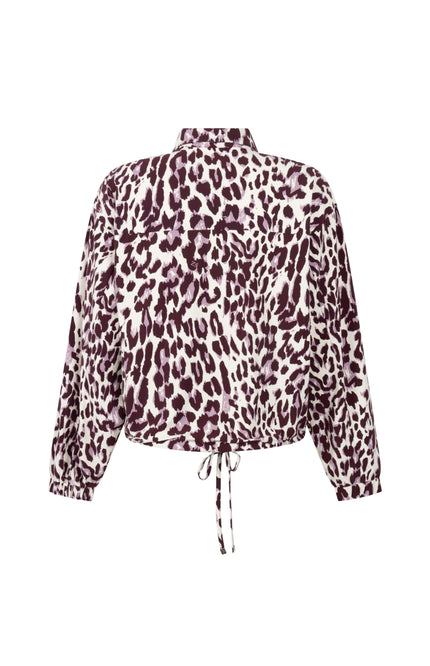 Travel Blouse Daphne Mauve Bordeaux 264