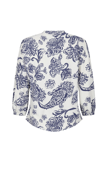 Zoso Travel Blouse Jessica Kit Blue 261 Stretchshop.nl